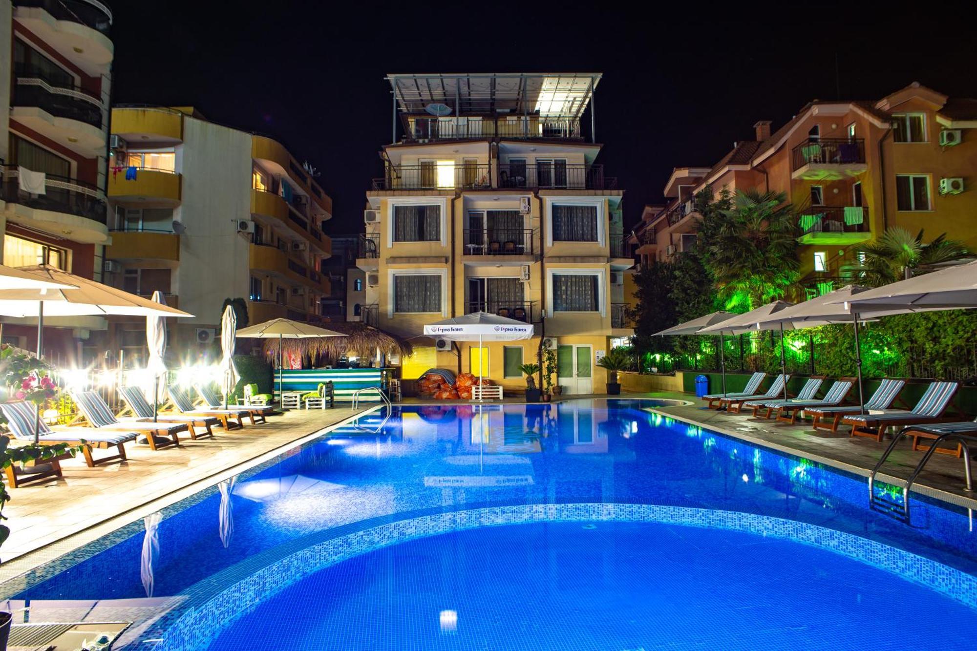 Salena Beach Hotel Primorsko Extérieur photo